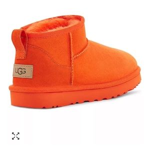UGG - Orange Classic Ultra Mini Booties